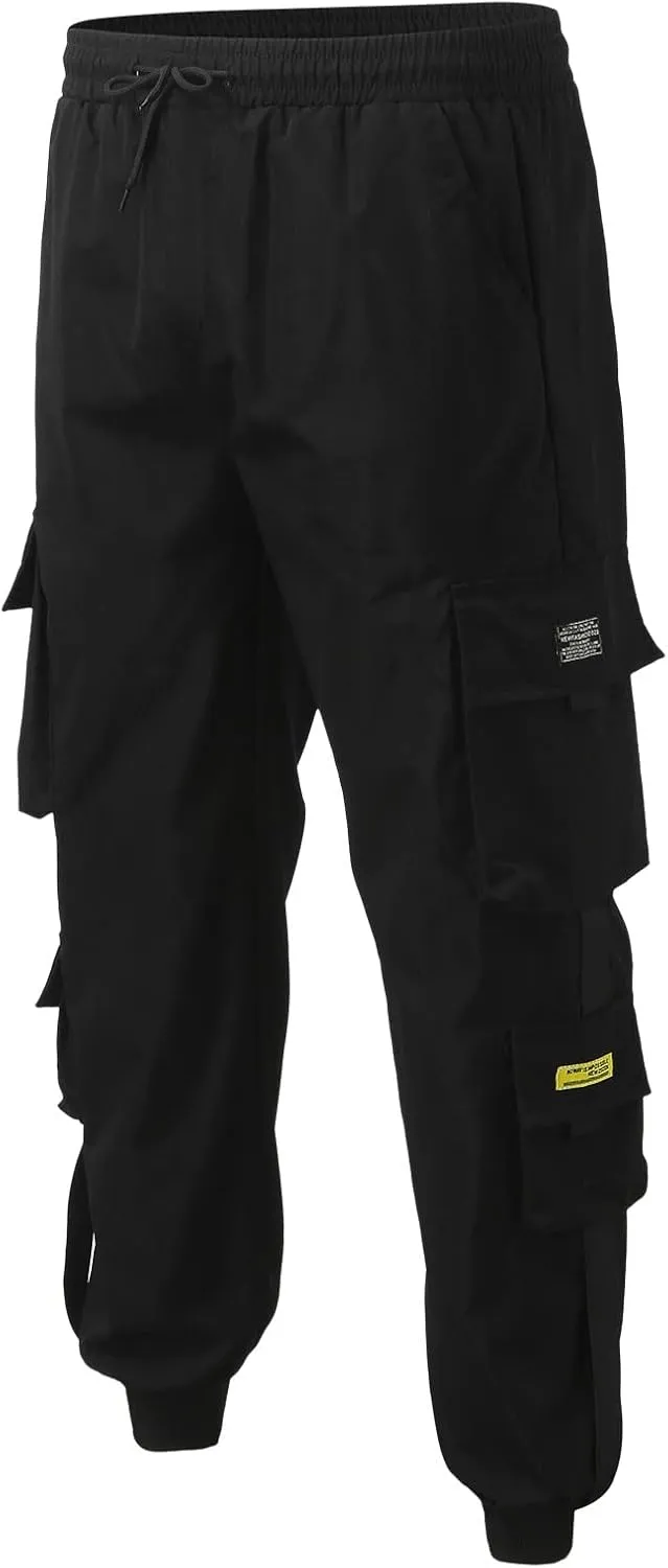 Work Pant for Men Slim Fit Outdoor Hiking Pant Multi Pockets Classic Fit Comfort Utility Cargo Work Pant Regular Fit