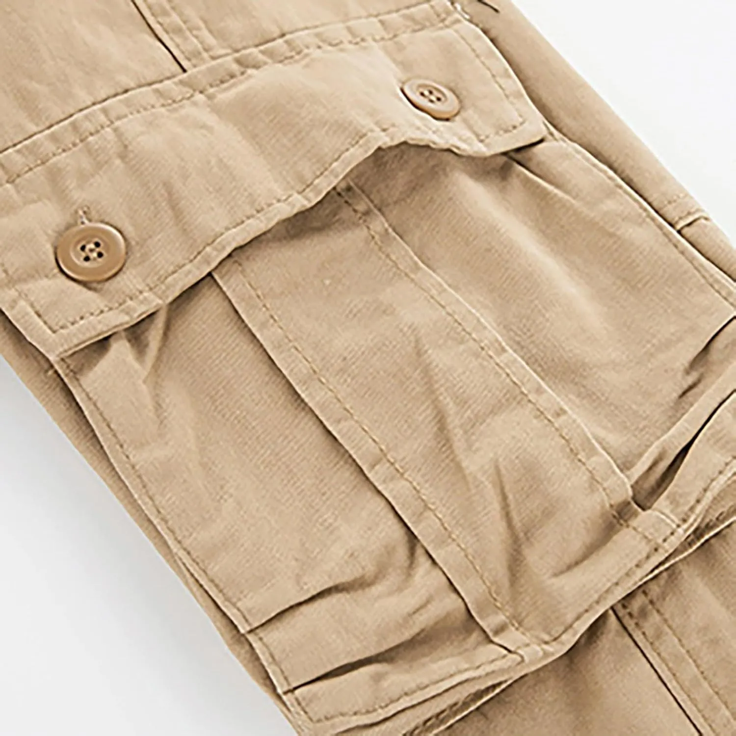 Work Pants for Men Big and Tall Casual Fleece Loose Open Bottom Athletic Pants Straight Leg Outdoor Hiking Pants