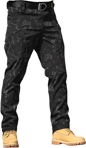 Work Pants for Men Big and Tall Casual Loose Straight Sweatpants Outdoor Lightweight Work Hiking Pants Jogger Tousers