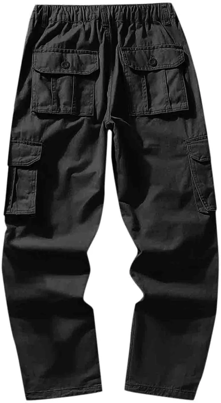 Work Pants for Men Construction Flex Casual Sweatpants Classic Tactical Pants Multi Pockets Twill Sport Hiking Pants